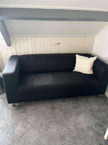 Zwarte Rechte Bank - Comfortabel en Stijlvol spoed verkoop