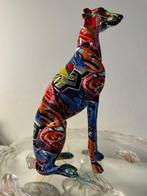 street graffiti hond windhond whippet hazewindhond, Ophalen of Verzenden