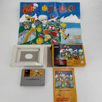 Pierre le Chef is Out to Lunch - SNES - Compleet in doos beschikbaar voor biedingen