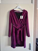 Paarse glitter jurk van Wanderlust - Maat L, Kleding | Dames, Wanderlust, Paars, Maat 42/44 (L), Ophalen of Verzenden