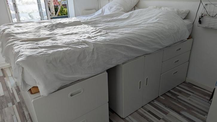 Ikea Stuva Bed Hack - Veel Opbergruimte!, Huis en Inrichting, Slaapkamer | Bedden, Ophalen