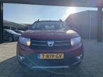 Dacia Sandero 0.9 TCe Stepway l STOELVERW. l NAVI l RIJKLAAR, Auto's, Dacia, 898 cc, Stof, Euro 6, Grijs