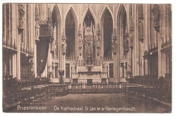Kaart Kathedraal St Jan 's-Hertogebosch [4468]  [VeAnAn], Verzamelen, Ansichtkaarten | Nederland, Gelopen, Noord-Brabant, Voor 1920