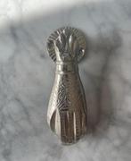 Deurklopper Vintage Metaal Hand, Antiek en Kunst, Ophalen of Verzenden
