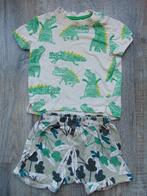 Hema setje maat 74 korte broek + t-shirt krokodil, Ophalen of Verzenden, Zo goed als nieuw, Setje, Hema