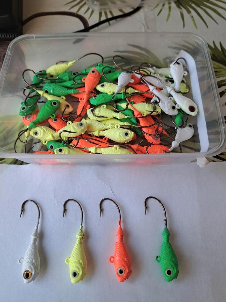 Ultra minnows Gecoat + 3d oogjes, Watersport en Boten, Hengelsport | Zeevissen, Nieuw, Overige typen, Ophalen of Verzenden