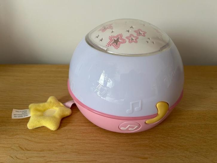 Chicco Goodnight Moon Muziekprojector, Zgan!, Kinderen en Baby's, Kinderkamer | Inrichting en Decoratie, Zo goed als nieuw, Lamp