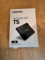 Samsung Portable SSD T5 1TB - Nieuw, Computers en Software, Harde schijven, SSD, Nieuw, Ophalen of Verzenden, Laptop