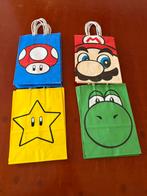 SUPER MARIO BROS uitdeelzakjes 12 stuks 4 verschillende, Hobby en Vrije tijd, Feestartikelen, Ophalen of Verzenden, Nieuw, Versiering