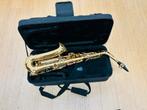 Trevor James "The Horn" Altsaxofoon goud gelakt, Ophalen of Verzenden, Gebruikt, Alt, Met koffer