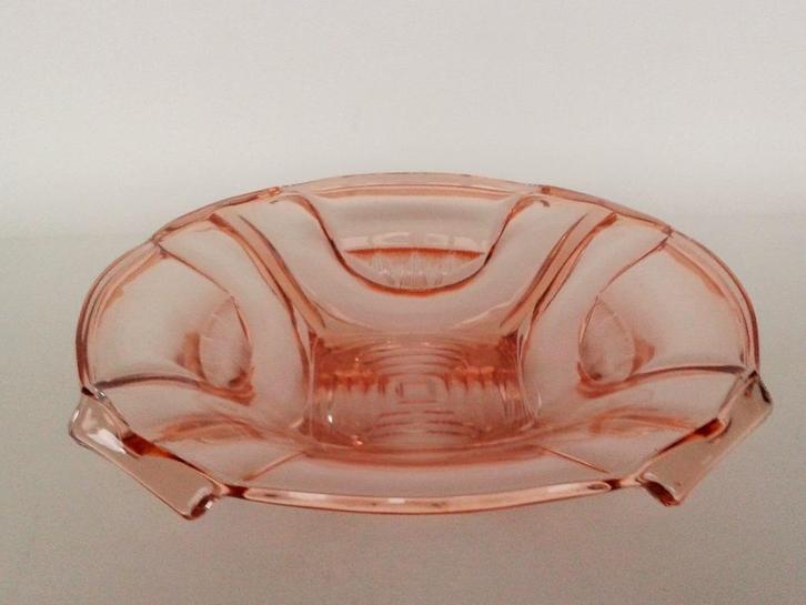 Schaal August Walther & Söhne Sigrid Persglas Art Deco, Antiek en Kunst, Antiek | Glas en Kristal, Ophalen of Verzenden