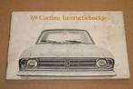 Ford '69 Cortina Instructieboekje - 1968, Auto diversen, Ophalen of Verzenden