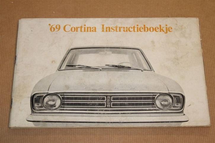 Ford '69 Cortina Instructieboekje - 1968, Auto diversen, Handleidingen en Instructieboekjes, Ophalen of Verzenden