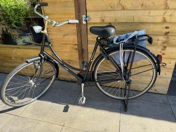 Gazelle damesfiets inclusief fietstas beschikbaar voor biedingen