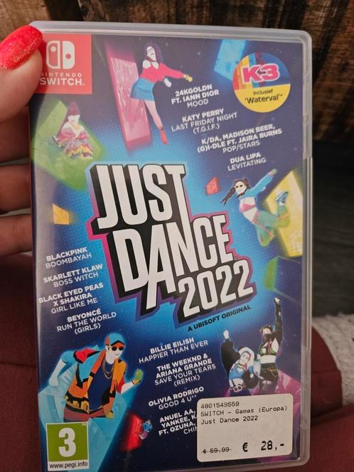 Just Dance 2022, Spelcomputers en Games, Games | Nintendo Switch, Zo goed als nieuw, Overige genres, 3 spelers of meer, Vanaf 3 jaar