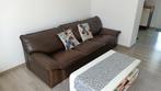 Leren Leolux 3-zitsbank, Ophalen, Gebruikt, Driepersoons, Rechte bank