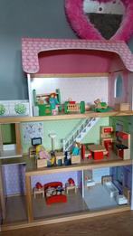 Speelgoed hout, Kinderen en Baby's, Speelgoed | Poppenhuizen, Ophalen, Zo goed als nieuw