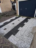 Gratis af te halen: Diverse grindtegels, Tuin en Terras, Tegels en Klinkers, Ophalen, Gebruikt, 5 tot 10 m², Beton