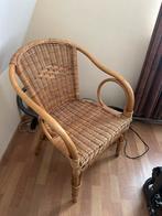 Rieten stoel, Huis en Inrichting, Stoelen, Ophalen, Bruin, Eén