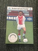 Marc Overmars - Ajax Spelerskaart met Handtekening, Verzamelen, Sportartikelen en Voetbal, Ophalen of Verzenden