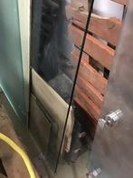 Glazen douchewand 263cm hoog x 105cm breed met montage strip, Ophalen, Zo goed als nieuw