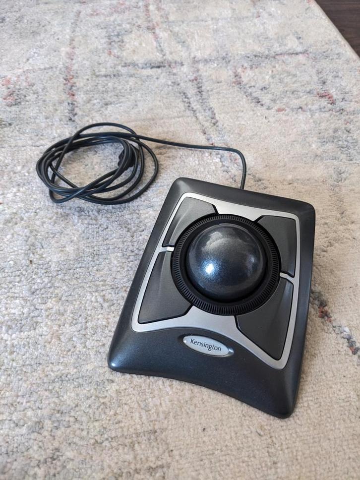 Kensington Expert Mouse Trackball (bedraad), Computers en Software, Muizen, Gebruikt, Overige typen, Linkshandig, Rechtshandig