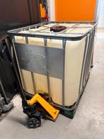 IBC vat 1000L, Tuin en Terras, Regentonnen, 150 liter of meer, Ophalen, Gebruikt, Kunststof