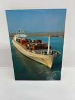 Ansichtkaart m.v. Nedlloyd Delft, Verzamelen, Ophalen of Verzenden, Nieuw, Motorboot, Kaart, Foto of Prent