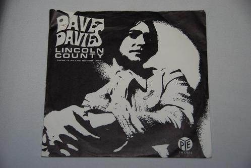 Dave Davies – Lincoln Country 7” Single Vinyl, Cd's en Dvd's, Vinyl Singles, Gebruikt, Single, Pop, 7 inch, Ophalen of Verzenden
