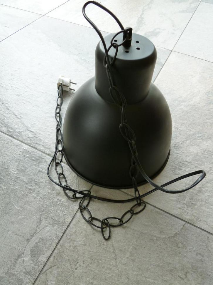 Te koop: industriële lamp, Huis en Inrichting, Lampen | Hanglampen, Gebruikt, Minder dan 50 cm, Ophalen of Verzenden