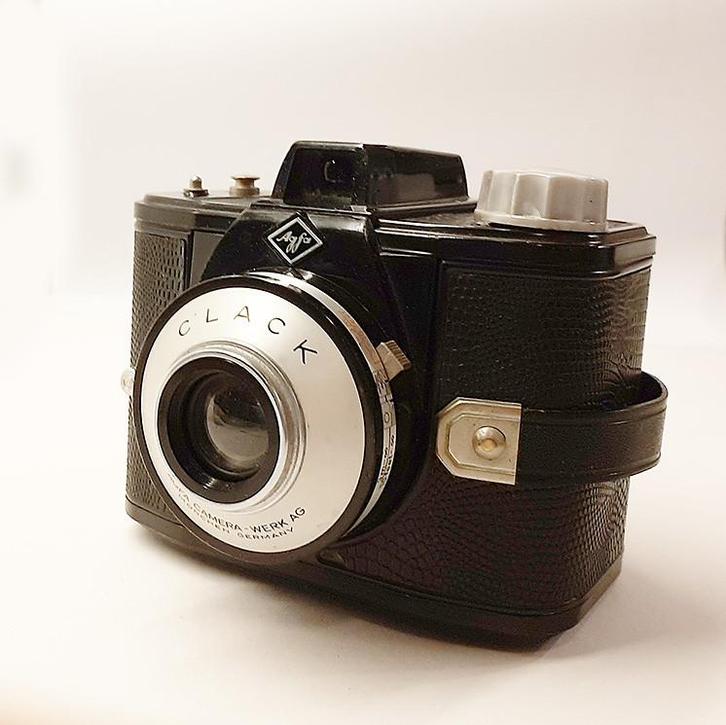 Agfa Clack - Het origineel is hip!, Audio, Tv en Foto, Fotocamera's Analoog, Gebruikt, Compact, Overige Merken, Ophalen of Verzenden