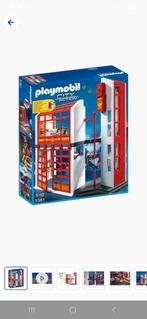 Brandweerkazerne playmobil, Kinderen en Baby's, Speelgoed | Playmobil, Ophalen of Verzenden, Gebruikt