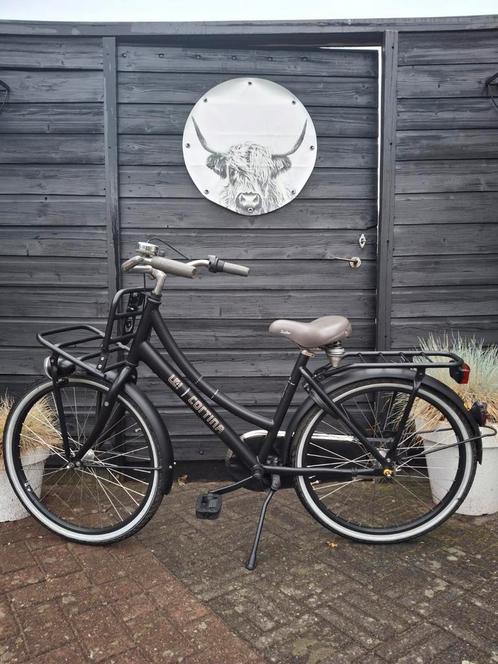 Cortina u4 transport meisjesfiets kinderfiets 24 inch 3V, Fietsen en Brommers, Fietsen | Meisjes, Zo goed als nieuw, 24 inch, Versnellingen