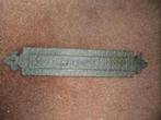 Brievenbusklep - Messing - 39cm - 650 gram, Antiek en Kunst, Ophalen