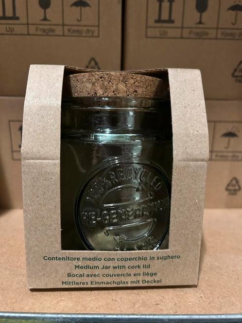 Re-Generation glazen pot 500ml doos 6 stuks (nieuw), Huis en Inrichting, Keuken | Keukenbenodigdheden, Nieuw, Ophalen