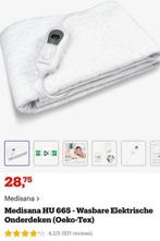 Medisana HU665 Warmtedeken 150x80 nieuw in doos, Eenpersoons, Wit, Ophalen of Verzenden, Zo goed als nieuw