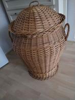 Rieten mand 50.00, Huis en Inrichting, Ophalen, Zo goed als nieuw, Rond, Riet
