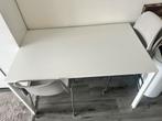Ikea witte eettafel 75x125 x74, Ophalen, Zo goed als nieuw