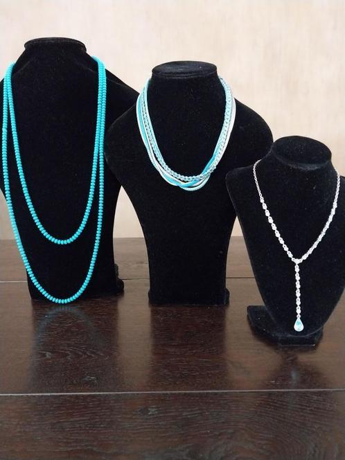 Hals-KETTINGEN, Sieraden, Tassen en Uiterlijk, Kettingen, Gebruikt, Ophalen of Verzenden