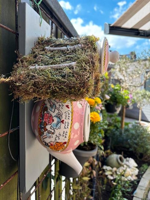 Blond Amsterdam - cake and tea - vogelhuis, Tuin en Terras, Vogelhuisjes en Vogelbaden, Nieuw, Ophalen of Verzenden