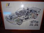 POSTER OPEL MANTA, Overige merken, Auto, Groter dan 1:32, Ophalen of Verzenden