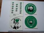 sticker Wereld Natuurfonds WNF WWF Panda beer logo retro, Verzamelen, Stickers, Verzenden