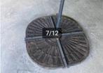 4 Stuks PimXL Parasoltegels 14kg per stuk in goede staat, Ophalen, Gebruikt, Minder dan 1 meter, Overige typen