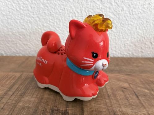 Vtech Zoef Zoef dieren Kalina Kat in goede staat., Kinderen en Baby's, Speelgoed | Vtech, Gebruikt, 6 maanden tot 2 jaar, Ophalen of Verzenden