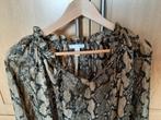 z.g.a.n. blouse met slangenprint, maat 40., Ophalen of Verzenden, Zo goed als nieuw, Maat 38/40 (M), Bruin