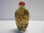 Chinese handbeschilderde snuff bottle, snuifflesje.9561#, Ophalen of Verzenden