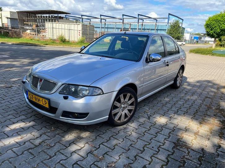 Rover 45 1.8 SDN CVT 2005 Grijs, Auto's, Rover, Particulier, ABS, Airbags, Airconditioning, Alarm, Boordcomputer, Centrale vergrendeling