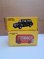 Budgie Londen taxi en dubbeldekker, Antiek en Kunst, Antiek | Speelgoed, Ophalen of Verzenden