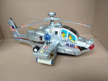 Vintage grote helikopter Apache 885 Xiang Toys jaren '80 beschikbaar voor biedingen