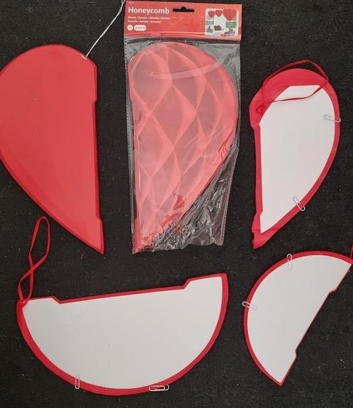 Decoratie trouwerij feest verjaardag valentijn honeycomb. Ro, Hobby en Vrije tijd, Feestartikelen, Zo goed als nieuw, Versiering